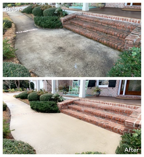 Concrete pressure washing rincon ga