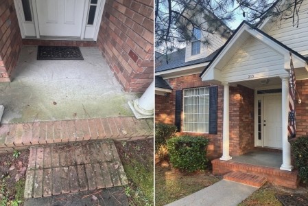 Exterior house cleaning rincon ga